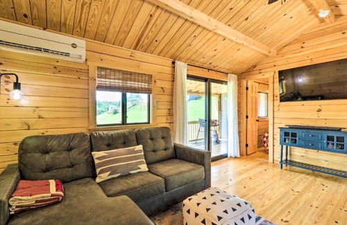 Sparta House | Grill and River Access Tiny Cabin in Sparta!