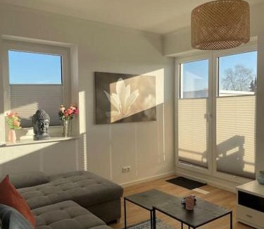 Uetersen Apartment | Große Moderne Penthouse Wohnung Mit Dachterrasse