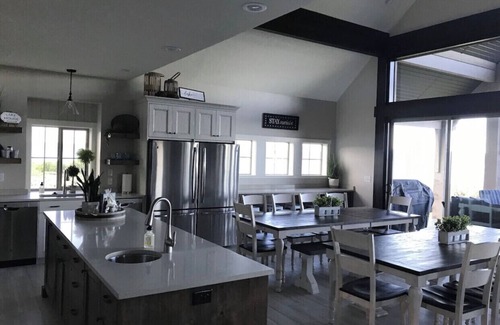 Fish Haven House | Group Vacation Spot with Private Beach Access, Pool, Hot Tub, and Indoor Slides