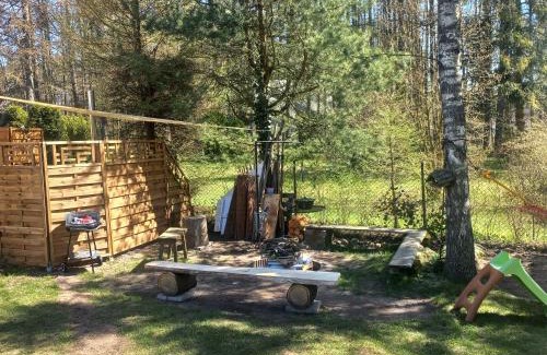 Szemud Cabin | Grygielówka nad jeziorem - sauna & jacuzzi