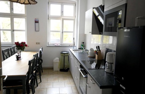 Melchow Apartment | Guest room 1 with shared kitchen for 2 persons
