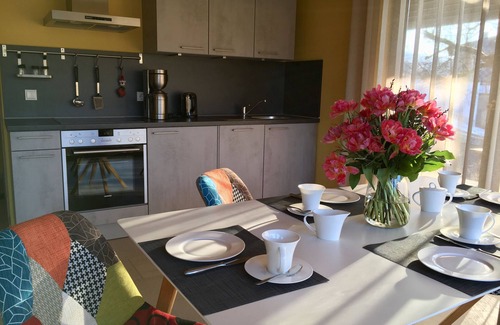 Muhlfeld House | Haagalm vacation home - 3 apartments, 7 persons, garden, Saarland, Bostalsee