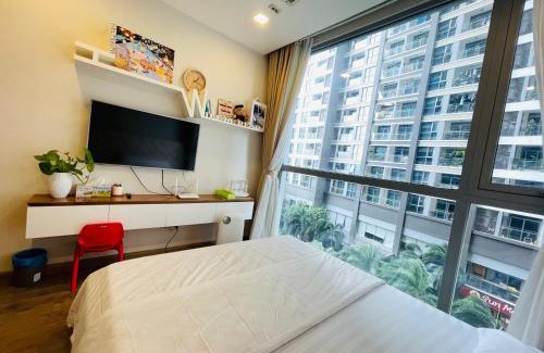 Hang Xanh House | Hana homestay- 1 Phòng ngủ trong căn hộ chủ nhà đang ở tại Park 4-Vinhome Central Park Tân cảng Bình Thạnh HCM- sát landmark 81