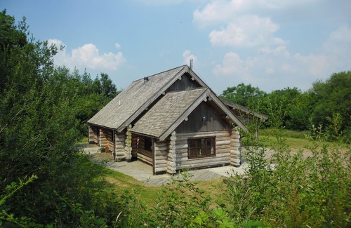 West Buckland Cabin | Hand Crafted large Log Cabin . Rural Location , lovely views and walks , quiet .