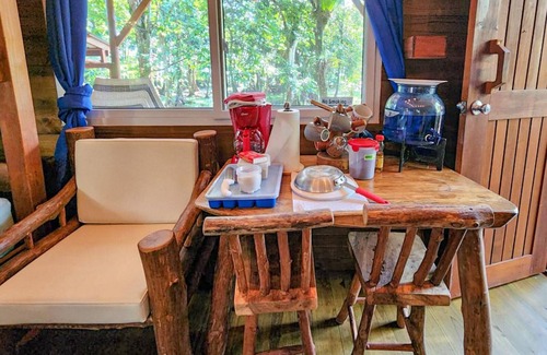 Fronteras Cabin | Happy Iguana Marina Ecolodge Waterfront Cabin #1, A/C, Starlink, Pool, Sleeps 4