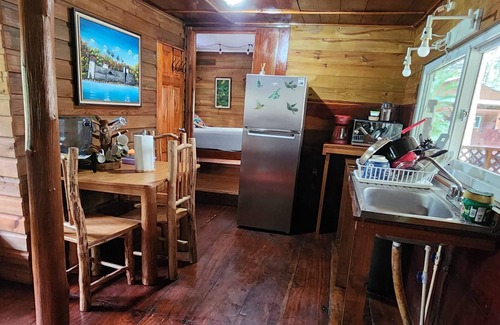 Fronteras Cabin | Happy Iguana Marina Ecolodge Waterfront Cabin #3, A/C, Starlink, Pool, Sleeps 8
