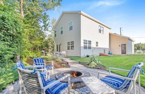 Miami Park House | Happy Landings - Farmhouse coastal home with tram and stairs to beach access!