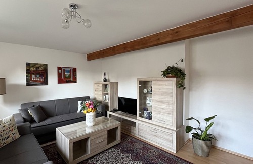 Zabehlice Condo | Harrison Homes Apartment 02 - Spacious Apt in Quiet Residential Areann