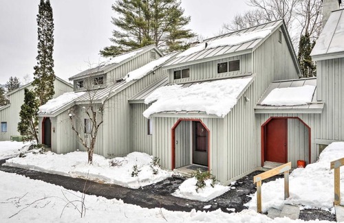 West Hartford House | Hartford Escape with Fire Pit about 3 Mi to Ski and Golf!
