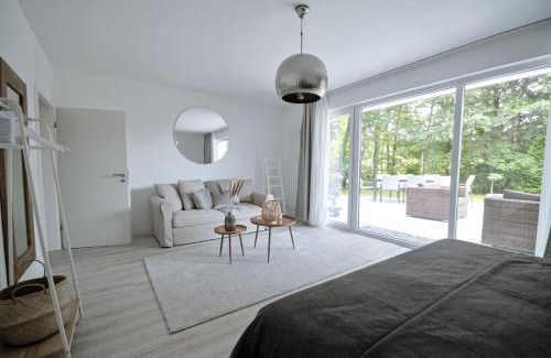 Bad Grund Villa | Haus Orbis Noster im Harz - Whirlpool und Sauna - direkt am Wald