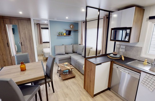 Ousse House | Havre de Paix au Camping les Oyats Seignosse Dans Notre Mobil Home Solaire 8p