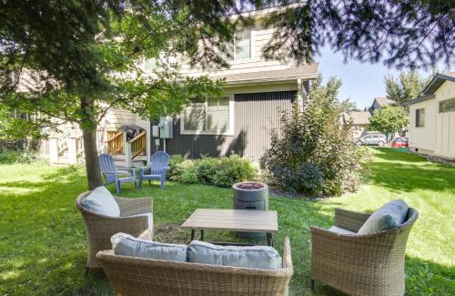 Bozeman House | Heart of Bozeman Townhome with Patio Near MSU