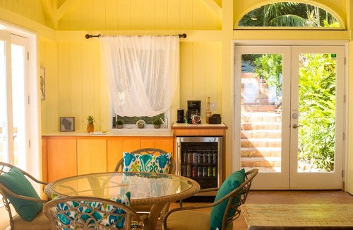 Estate Caret Bay House | Heated pool, amazing island views, outdoor shower, generator, secluded, hammock