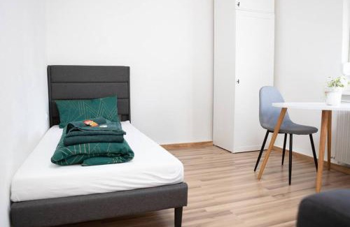 Links der Wertach-Sud Apartment | Helle 2-Zimmer Wohnung