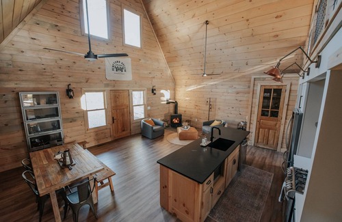 Mineral Bluff Cabin | Hemptown Hollow! Creekfront:10 min from Blue Ridge