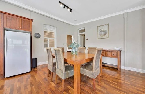 Orange House | Heritage Charm on Hill | Tree-Lined Walk to Town