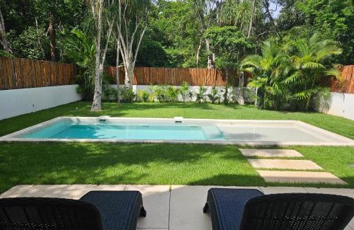 Akumal Villa | Hermosa Villa en Tulum Country Club acceso a playa
