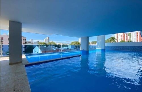 Manga Apartment | Hermoso Apartamento con Piscina a 5 Minutos del Centro Historico
