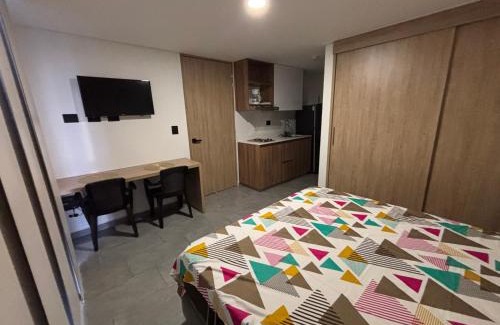 Armenia Apartment | Hermoso Apartaestudio en el Norte de Armenia, edificio Estocolmo