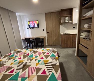 Armenia Apartment | Hermoso Apartaestudio en el Norte de Armenia, edificio Estocolmo