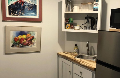 Touro Apartment | Hey foodies 1-BR apt on restaurant row. Wheelchair accessible and pets welcome!