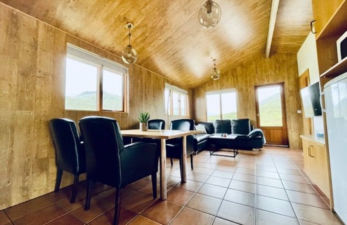 Olafsfjordur Cabin | Hidden Cabin with outdoor hot tub