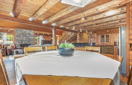 Fennville Cabin | Hideaway Cabin: Private Indoor Pool! Fireplace, Fire Pit, Dog Friendly, Nature