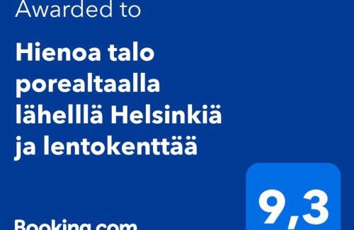 Tuusula House | Hienoa talo porealtaalla lähellä Helsinkiä ja lentokenttää