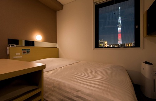 Kinshi Hotel | High floor Extra room Room with a view of the /Sumida-ku Tokyo