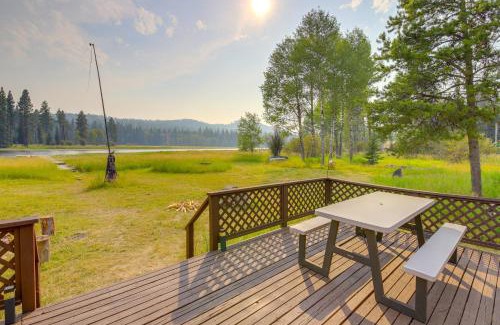 Seeley Lake House | Hike, Bike and Boat Cabin with Dock on Seeley Lake!