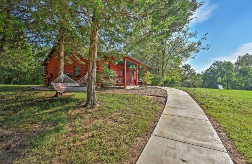 Defiance House | Hillside Cabin on 43 Acres with Private Lake and View!