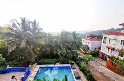 Saipem Villa | Hilltop 4BHK Villa with Private Pool Near Candolim