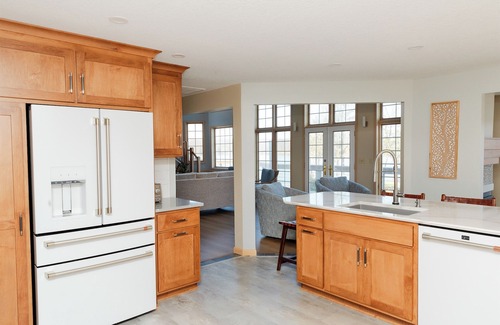 Rome City House | Hilltop Haven + Arbor Island | 5BR/4BA | Hot Tub, Fire Pit, Pier, Kayak/SUP