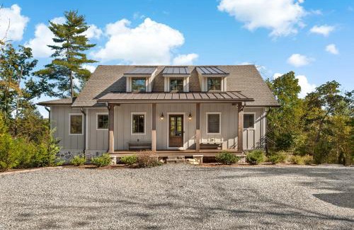 Nebo House | Hilltop Lodge Opulent Lakefront Living in Lake James