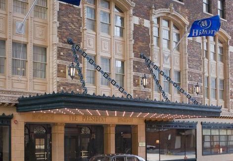 Power and Light District Hotel | Hilton President Kansas City
