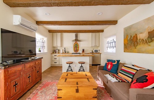 South Capitol Condo | Historic Adobe Casita Downtown - Spacious 465 Sq Ft + Patio