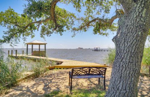 Ocean Springs House | Historic Biloxi Bay Cottage with Beautiful View