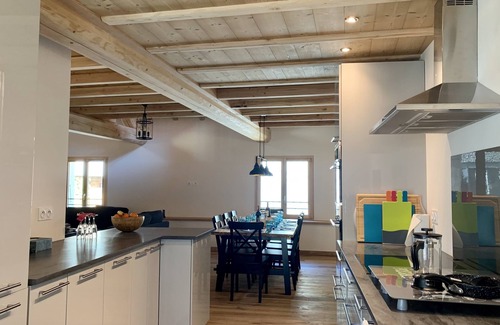 Venosc Ski Chalet | Historic chalet in centre Venosc, uninterrupted mountain views,10 mins from lift