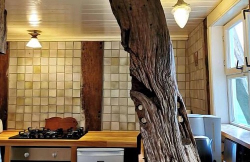 Detmold Cottage | Historic half-timbered house with natural species, sauna, cinema room, fitness area