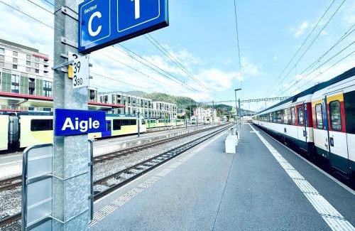 Aigle Apartment | Historic House between Montreux Leysin and Villars
