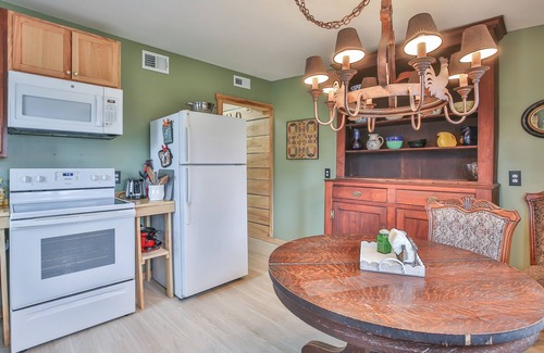 Lovettsville House | Historic Milk House Cottage Pond with Fire pit