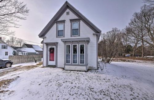Waldoboro House | Historic Waldoboro House Near Lakes, Boating, Etc!