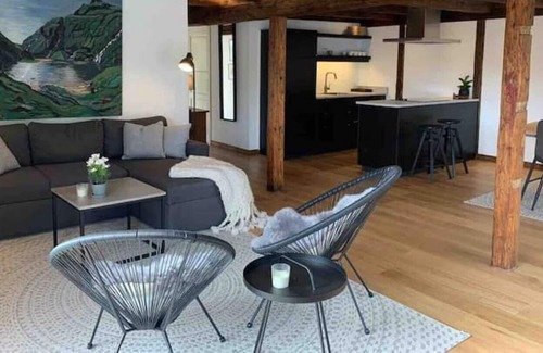 Sorvagur Apartment | Historical Warehouse - Mid Floor