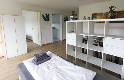 Busingen am Hochrhein Apartment | HÖ01 large apartment with dryer and washing machine