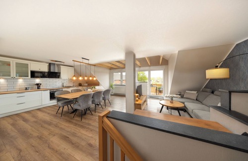 Straelen Apartment | Hochwertig und Modern Wohnen in Idyllischer Lage für 2-6 Personen - mit Balkon