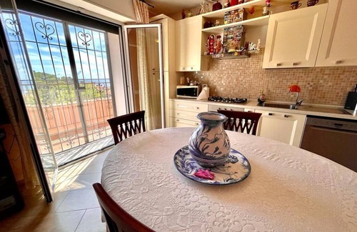 Spotorno Apartment | Holiday Apartment Le Chiazze with Sea View & Covered Terrace