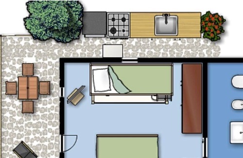 Caprioli House | Holiday apartment Pisciotta for 1 - 4 persons - Holiday house