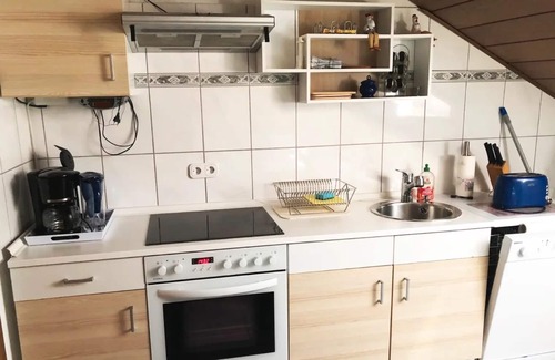 Aulendorf Apartment | Holiday Apartment Tannhausen with Private Garden, Balcony and Wi-Fi