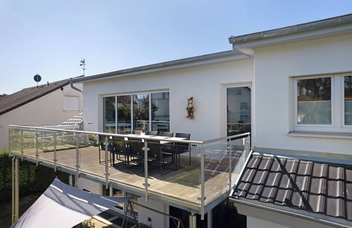 Renchen Apartment | Holiday Apartment "Wolf's Ortenau" with Balcony & Wi-Fi