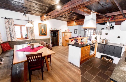 Rennweg am Katschberg House | Holiday home with fireplace and spa oasis